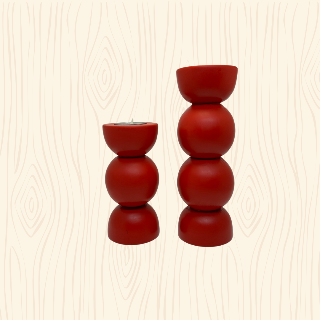 Boules Candle Holders