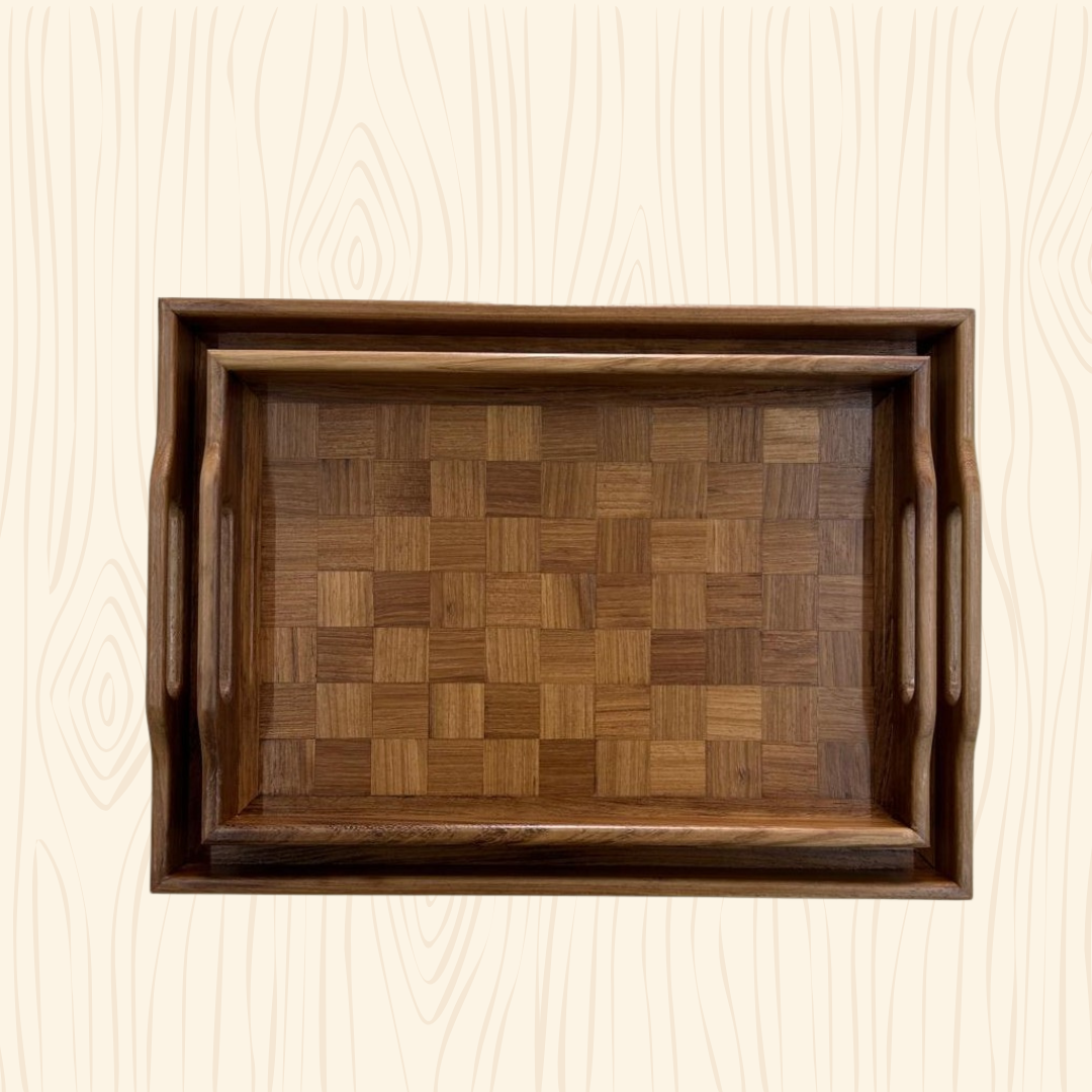 Mosaic Wooden Tray