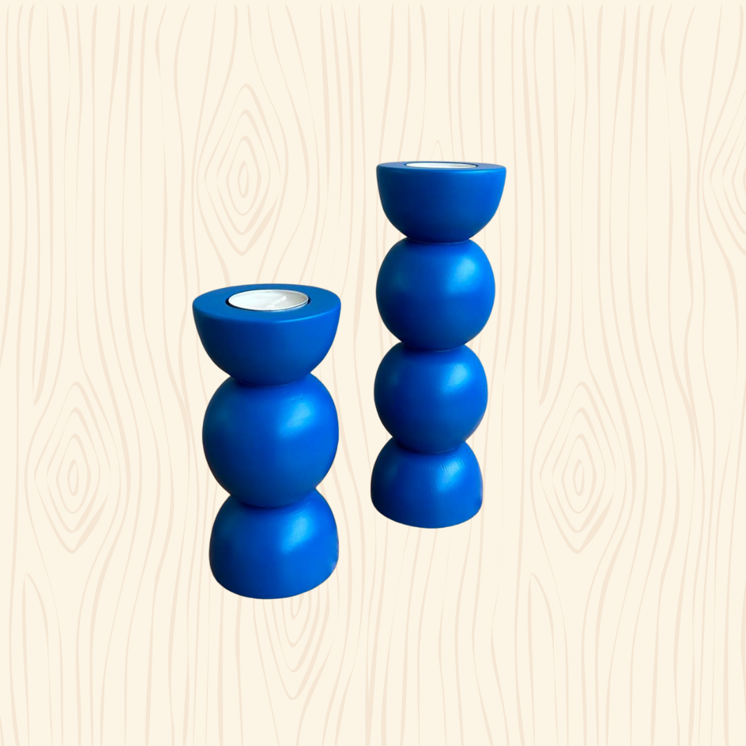Boules Candle Holders