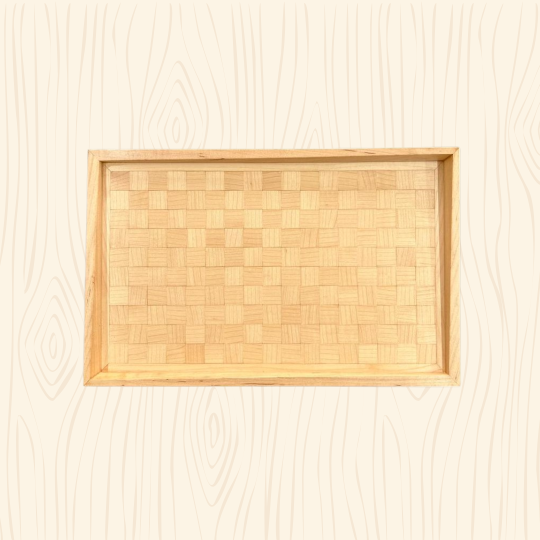 Delusional wooden Tray