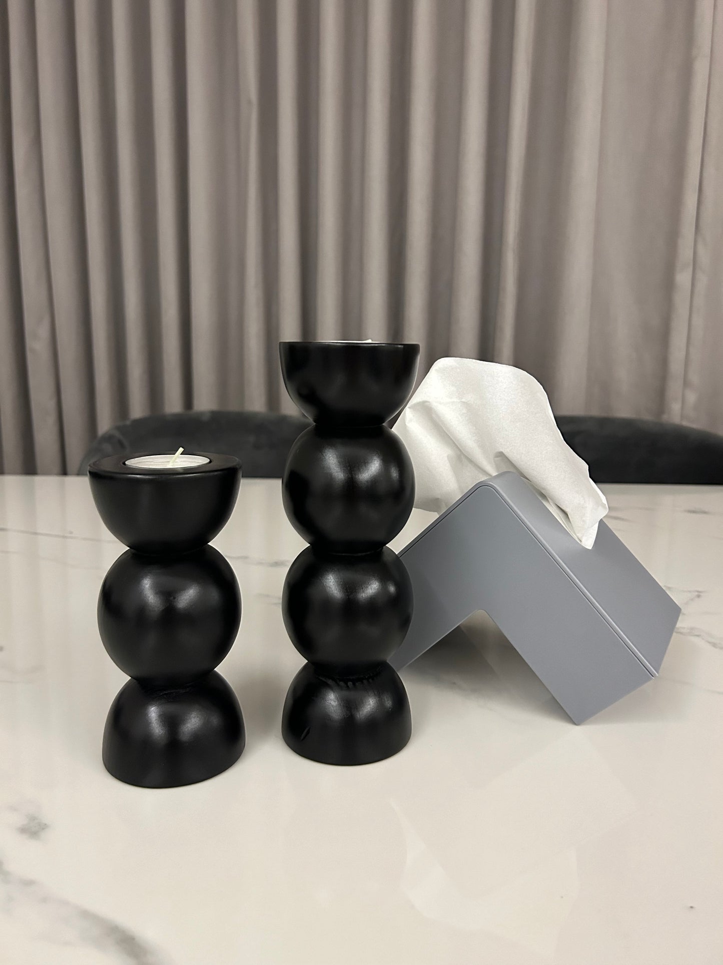 Boules Candle Holders