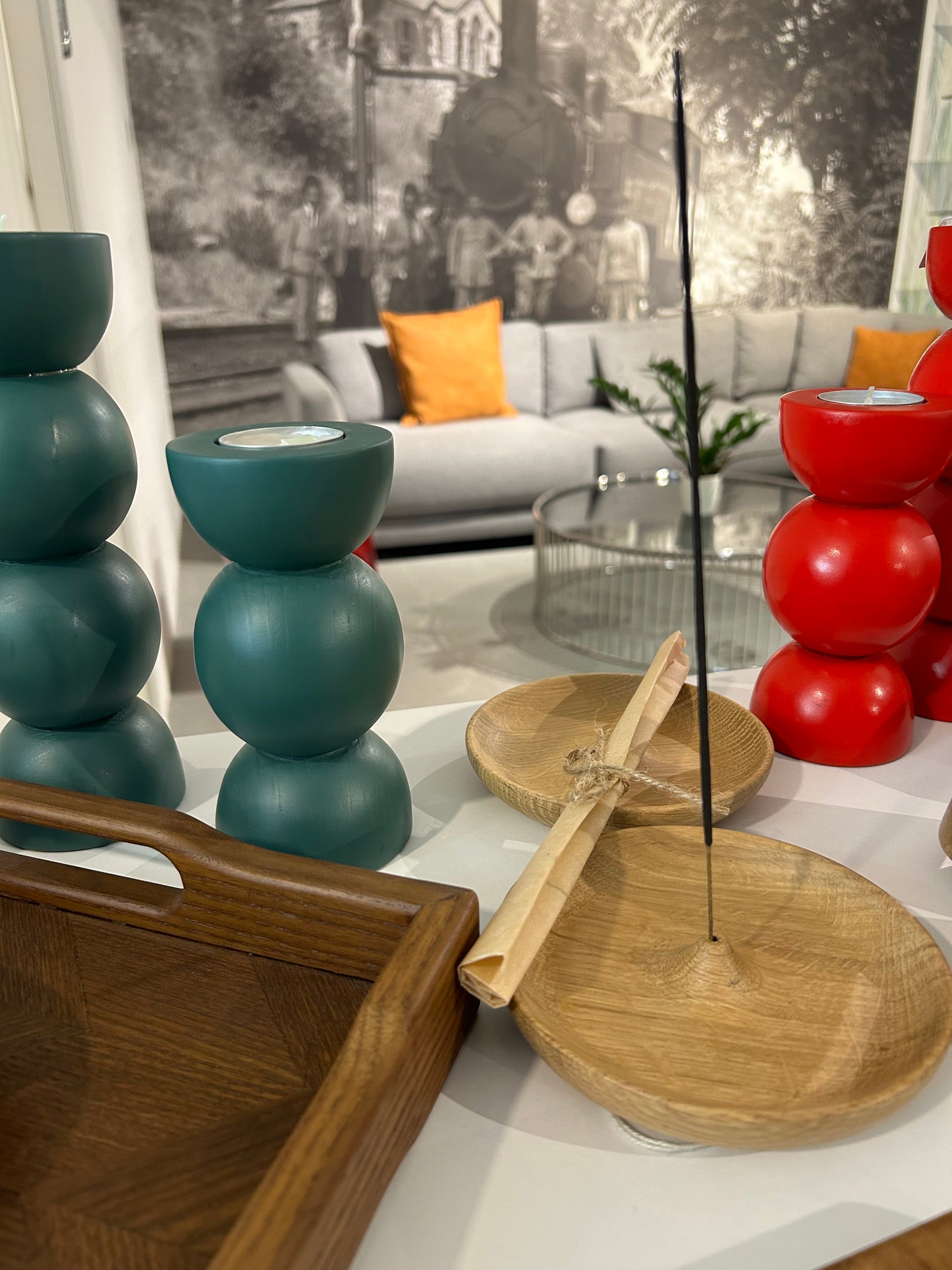 Boules Candle Holders