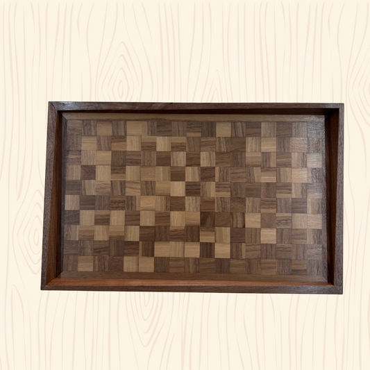 Delusional wooden Tray