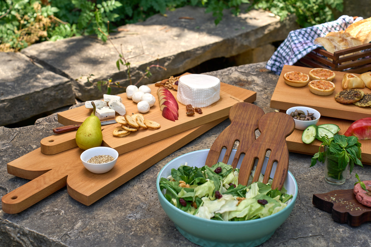 Serving Platters with handle