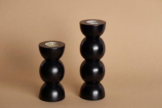 Boules Candle Holders