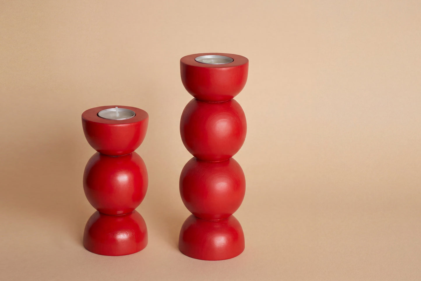 Boules Candle Holders