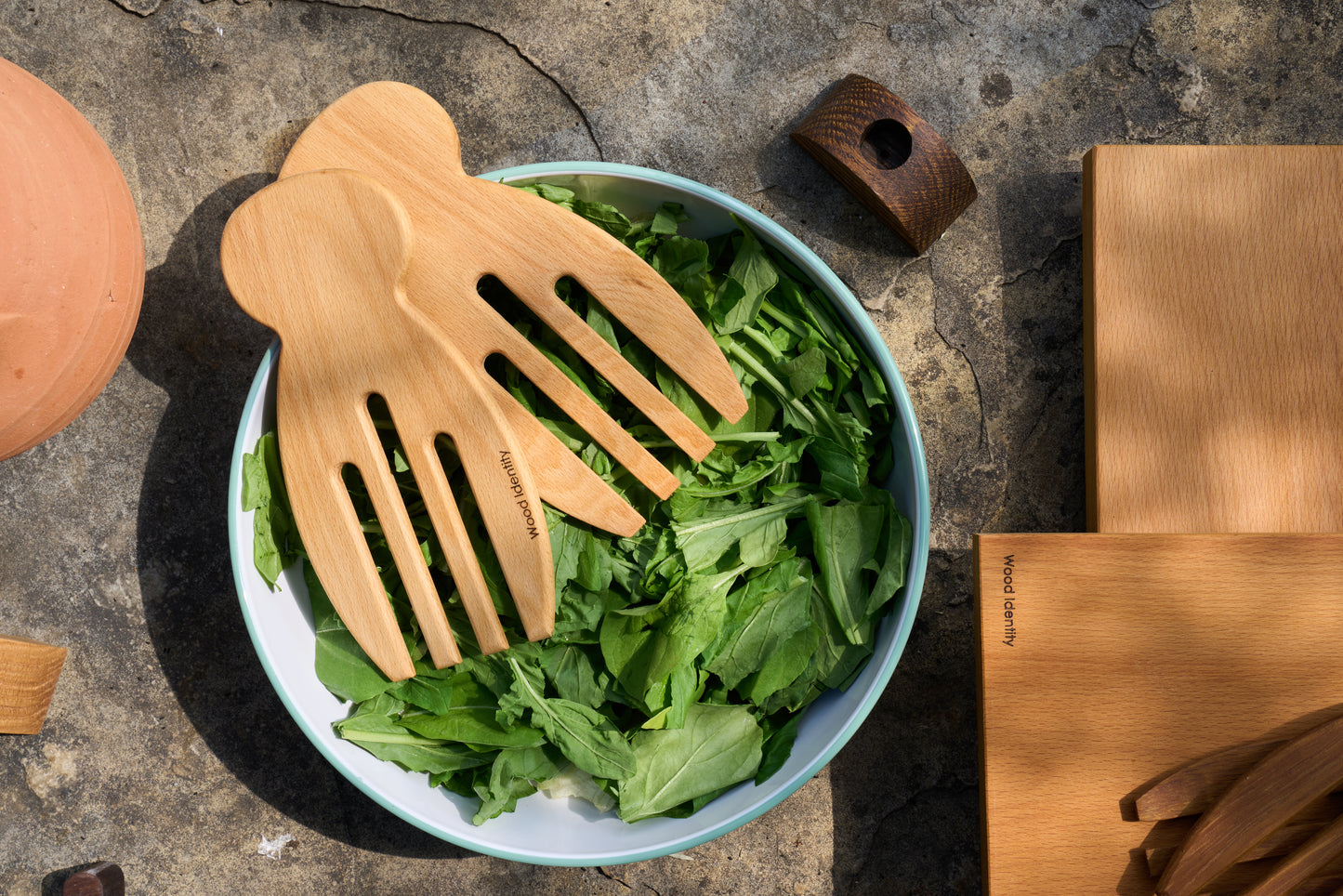 Bear Claws Salad Serving Set