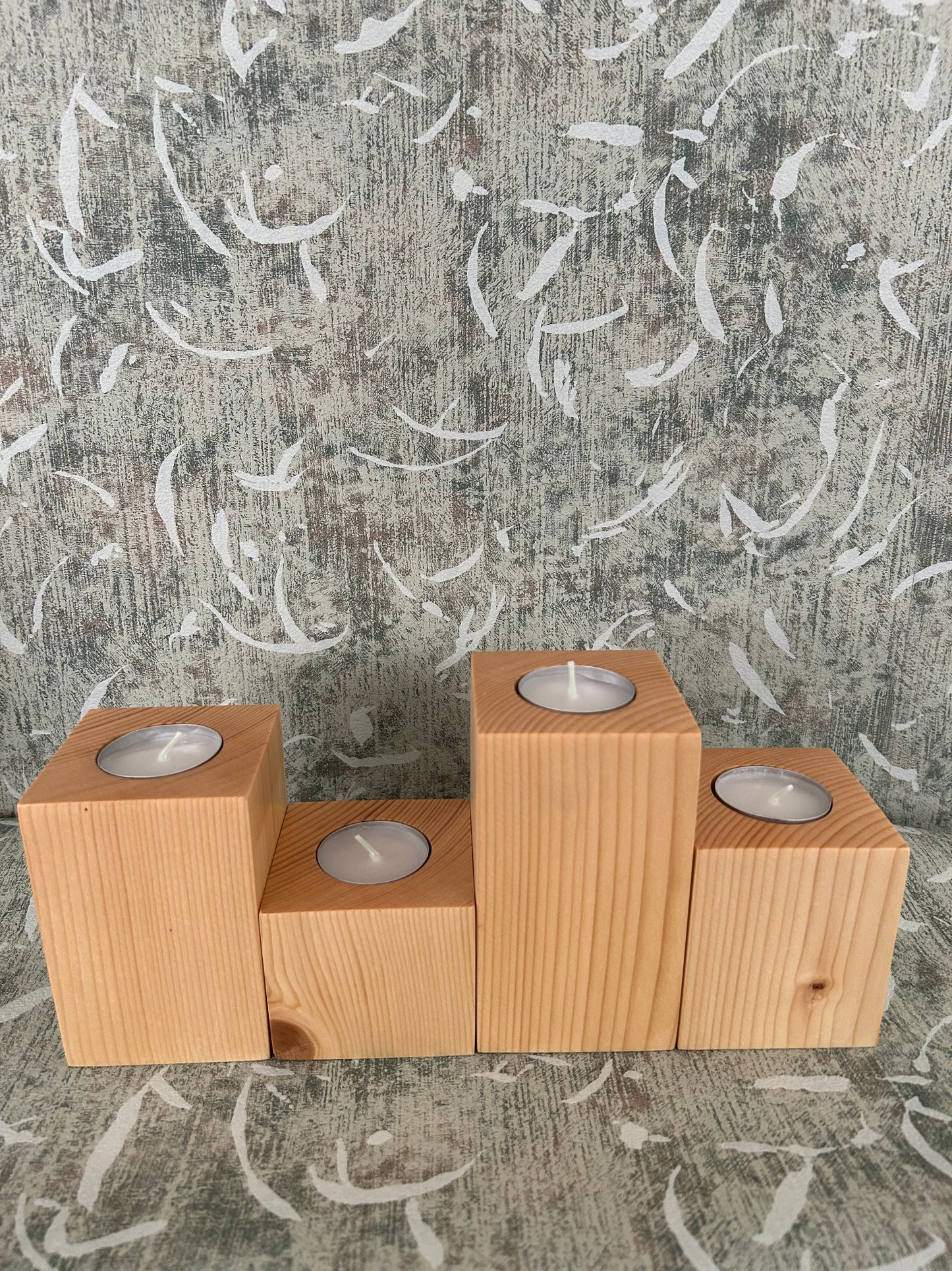 Square Candle Holders (set of 4)