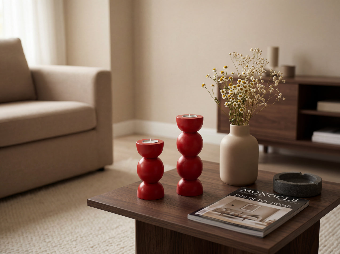 Boules Candle Holders
