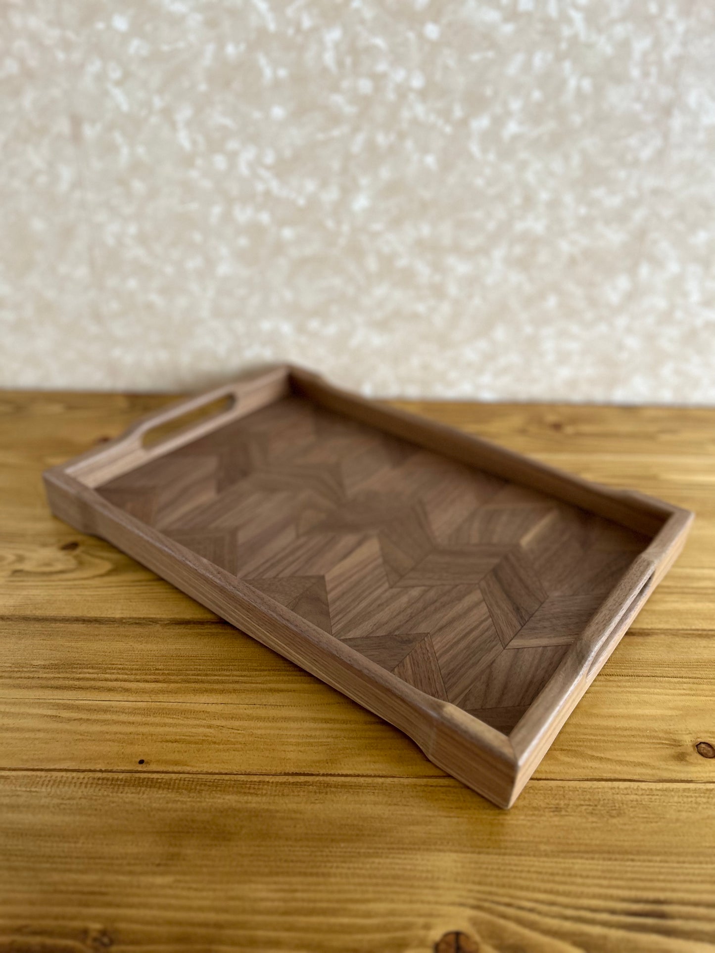 Mosaic Wooden Tray