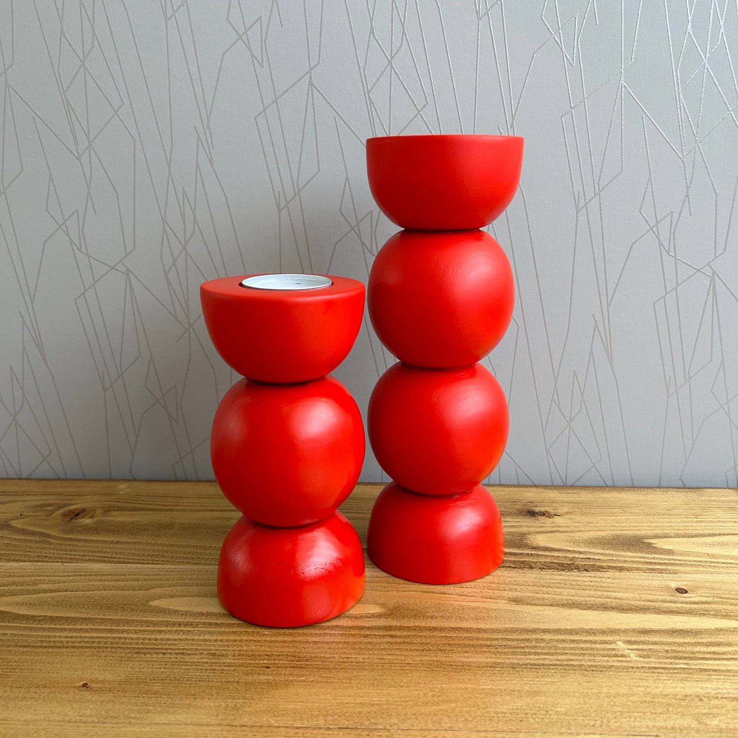 Boules Candle Holders