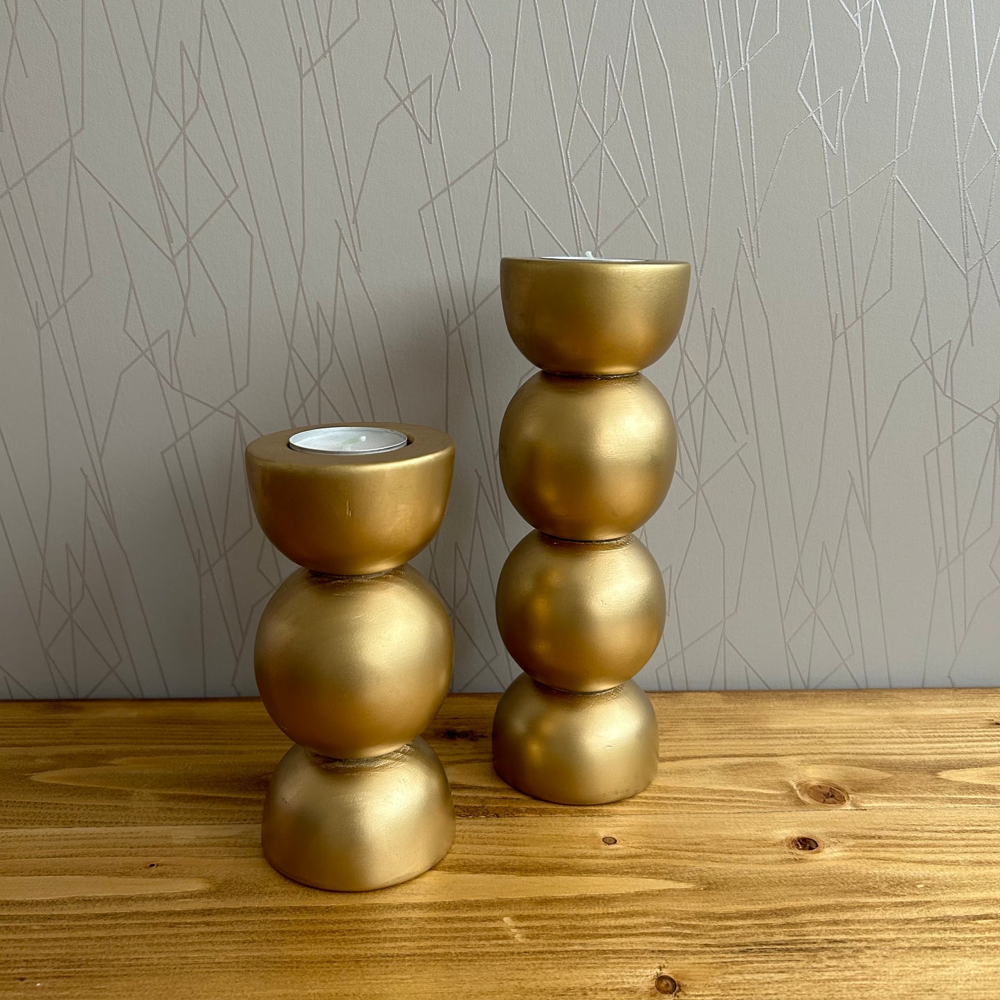 Boules Candle Holders