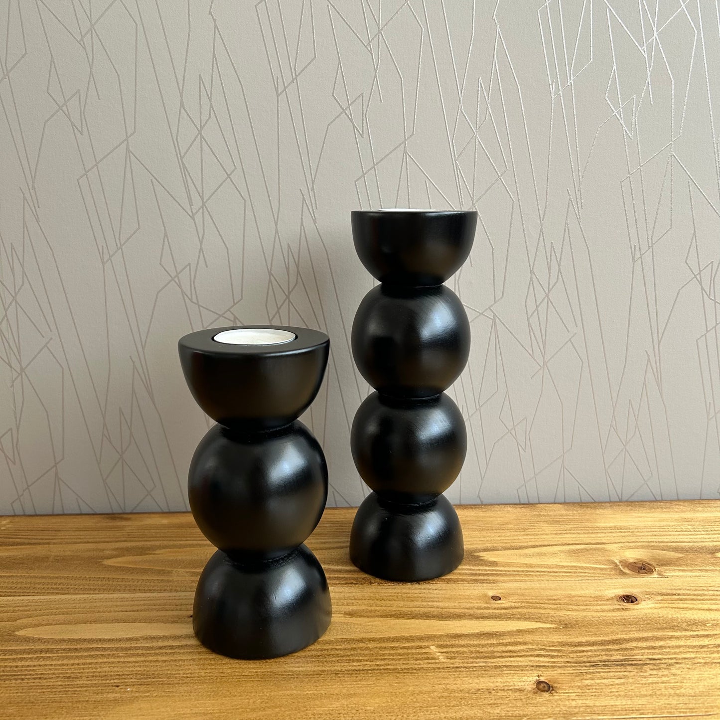 Boules Candle Holders